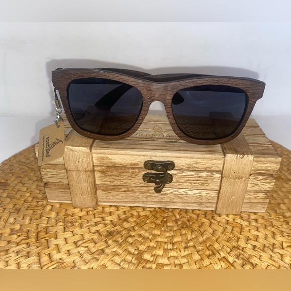 NIB Wood Unisex Bobo Bird Brand Sunglasses - Picture 1 of 6